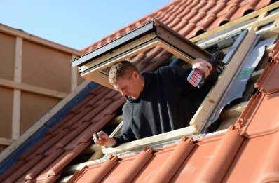 Pose de fenêtres de toit Velux à Ramous